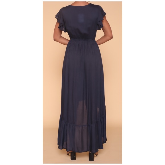 High-Low Dress FLARE Cotton viscous - Picture 3 of 4